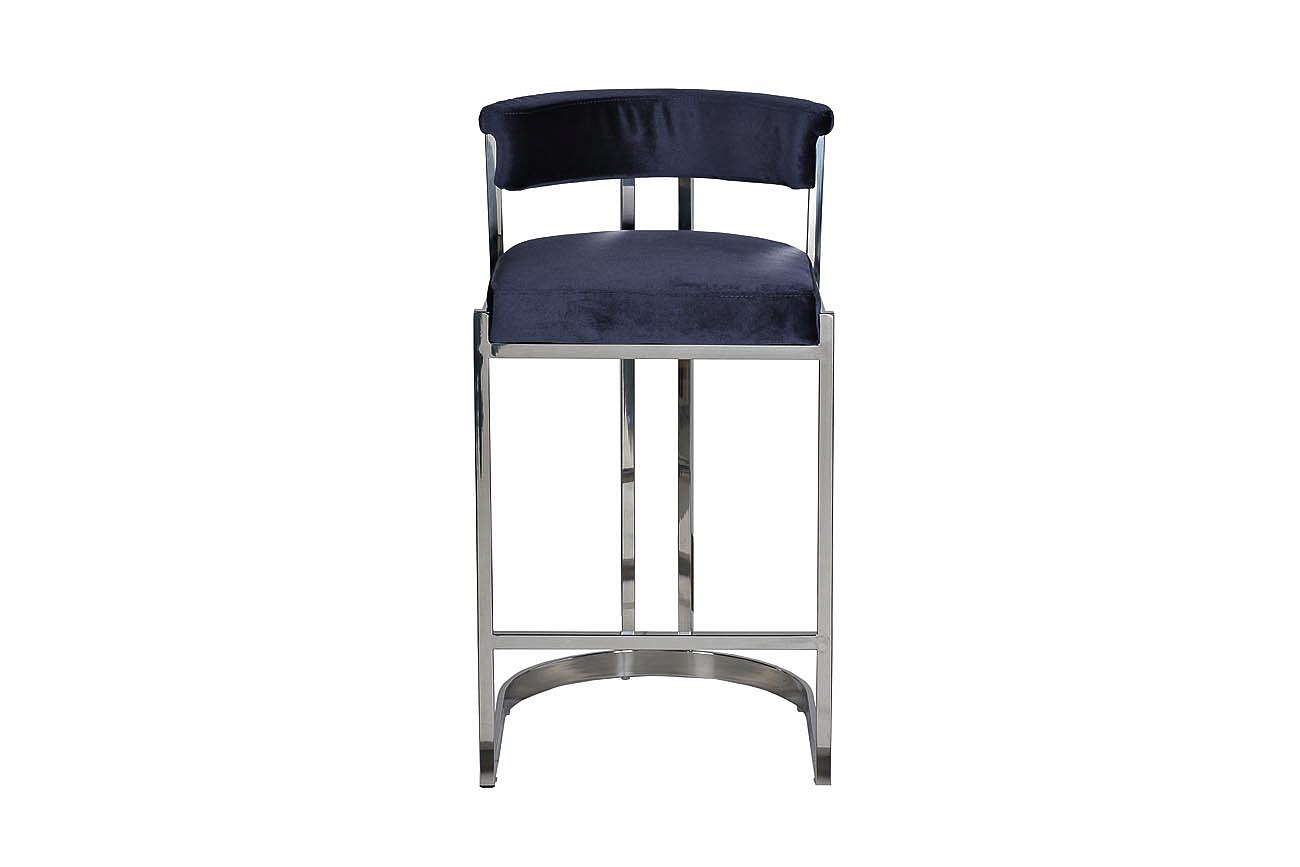 Стул барный Moselle dark blue Стул барный Moselle dark blue - Loft-Concept в Тюмени
