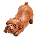 Статуэтка деревянная в виде собаки Puppy варинант исполнения - 1 | Loft Concept в Тюмени
