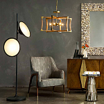 Торшер черный с 2-мя большими лампами Black Diffusers варинант исполнения - 3 | Loft Concept в Тюмени