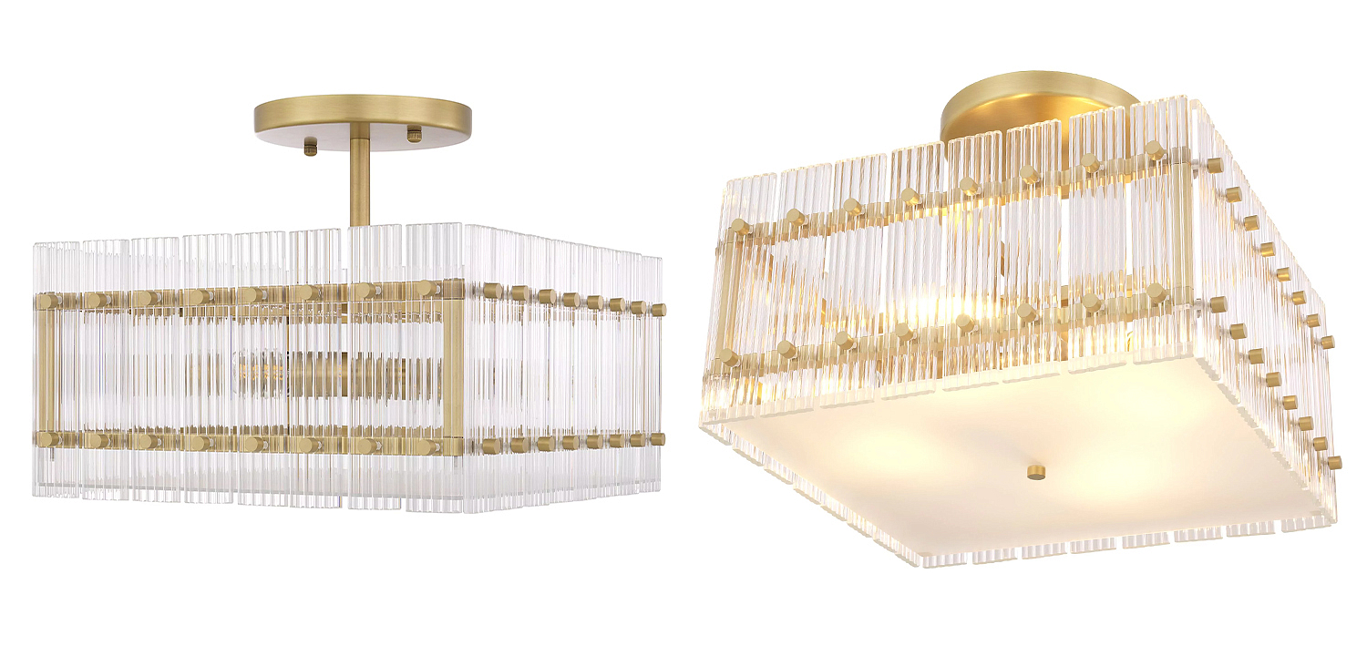 Потолочный светильник Eichholtz Ceiling Lamp Ruby Square Потолочный светильник Eichholtz Ceiling Lamp Ruby Square - Loft-Concept в Тюмени