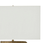 Настольная лампа с прямоугольным белым абажуром Skillful Face варинант исполнения - 2 | Loft Concept в Тюмени