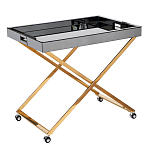 Стол сервировочный с зеркальной столешницей Splendid Serving Table варинант исполнения - 2 | Loft Concept в Тюмени