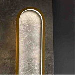 Бра с овальной рамойцвета латунь и черным кругом в центре Midnight Orbit варинант исполнения - 4 | Loft Concept в Тюмени