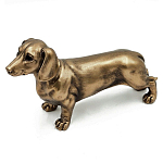 Статуэтка такса с реалистичными деталями и гладкой поверхностью Dachshund Style варинант исполнения - 1 | Loft Concept в Тюмени