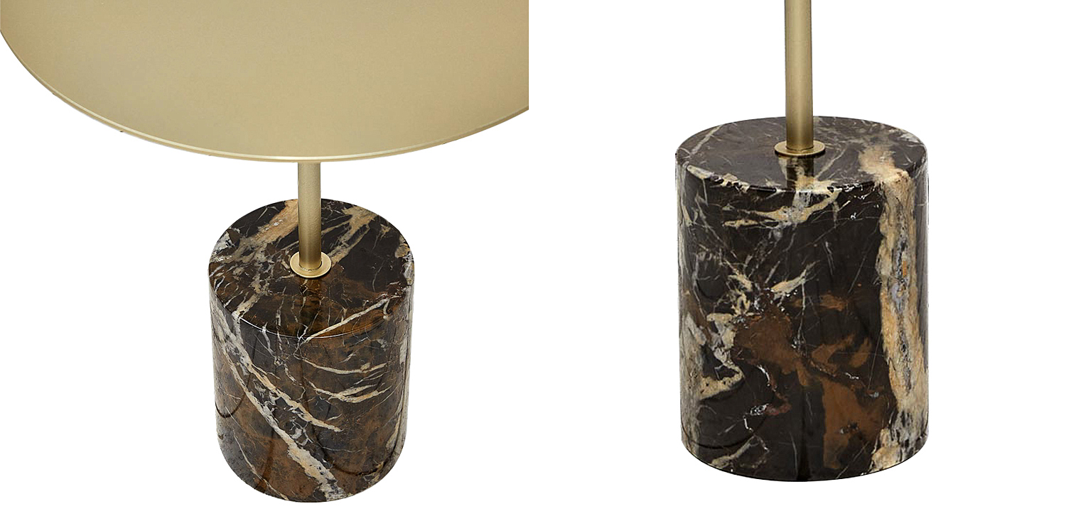 Приставной стол Thabi Dark Brown Side Table Приставной стол Thabi Dark Brown Side Table - Loft-Concept в Тюмени