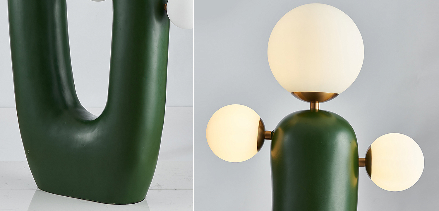 Торшер Oo Flor Lamp Green Торшер Oo Flor Lamp Green - Loft-Concept в Тюмени