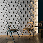 Гипсовая 3D Панель M-49 варинант исполнения - 1 | Loft Concept в Тюмени