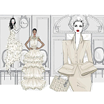 Megan Hess. Elegance варинант исполнения - 3 | Loft Concept в Тюмени