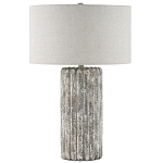 Настольная лампа с каркасом с состаренным эффектом Ancient Column варинант исполнения - 3 | Loft Concept в Тюмени