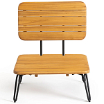 Кресло с каркасом из акации Hanley Wooden Chair варинант исполнения - 3 | Loft Concept в Тюмени