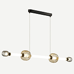 Светодиодный подвесной светильник Rovelly Black варинант исполнения - 2 | Loft Concept в Тюмени