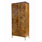 Распашной шкаф с фактурным фасадом Termite варинант исполнения - 2 | Loft Concept в Тюмени