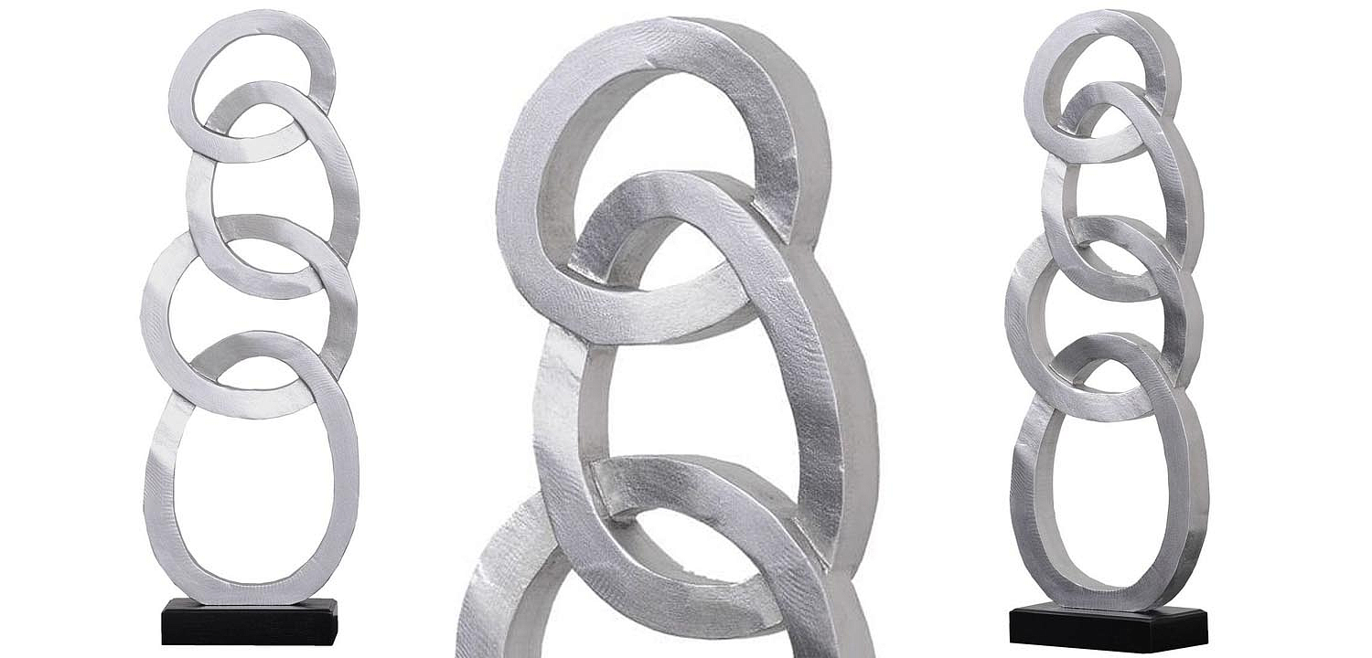 Статуэтка Anillos Statuette silver Статуэтка Anillos Statuette silver - Loft-Concept в Тюмени