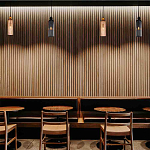 Подвесной светильник с рифленым стеклянным плафоном цилиндрической формы ARTICOLO варинант исполнения - 5 | Loft Concept в Тюмени