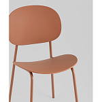 Стул Edie пластик коричневый варинант исполнения - 2 | Loft Concept в Тюмени