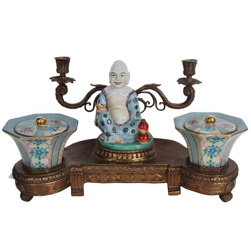 Подсвечник Chinese Tea Бронза Мульти Подсвечник Chinese Tea Бронза Мульти в Тюмени | Loft Concept