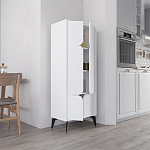Комод белый с 4-мя дверцами на металлических ножках SPARK MULTIPURPOSE CABINET WHITE варинант исполнения - 7 | Loft Concept в Тюмени