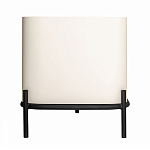 ТВ-тумба белая с чёрной столешницей с 2-мя дверками и ящиком San Marco варинант исполнения - 4 | Loft Concept в Тюмени