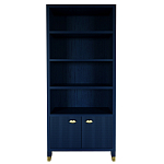 Книжный Стеллаж Elsa Dreams Blue с задней стенкой варинант исполнения - 6 | Loft Concept в Тюмени