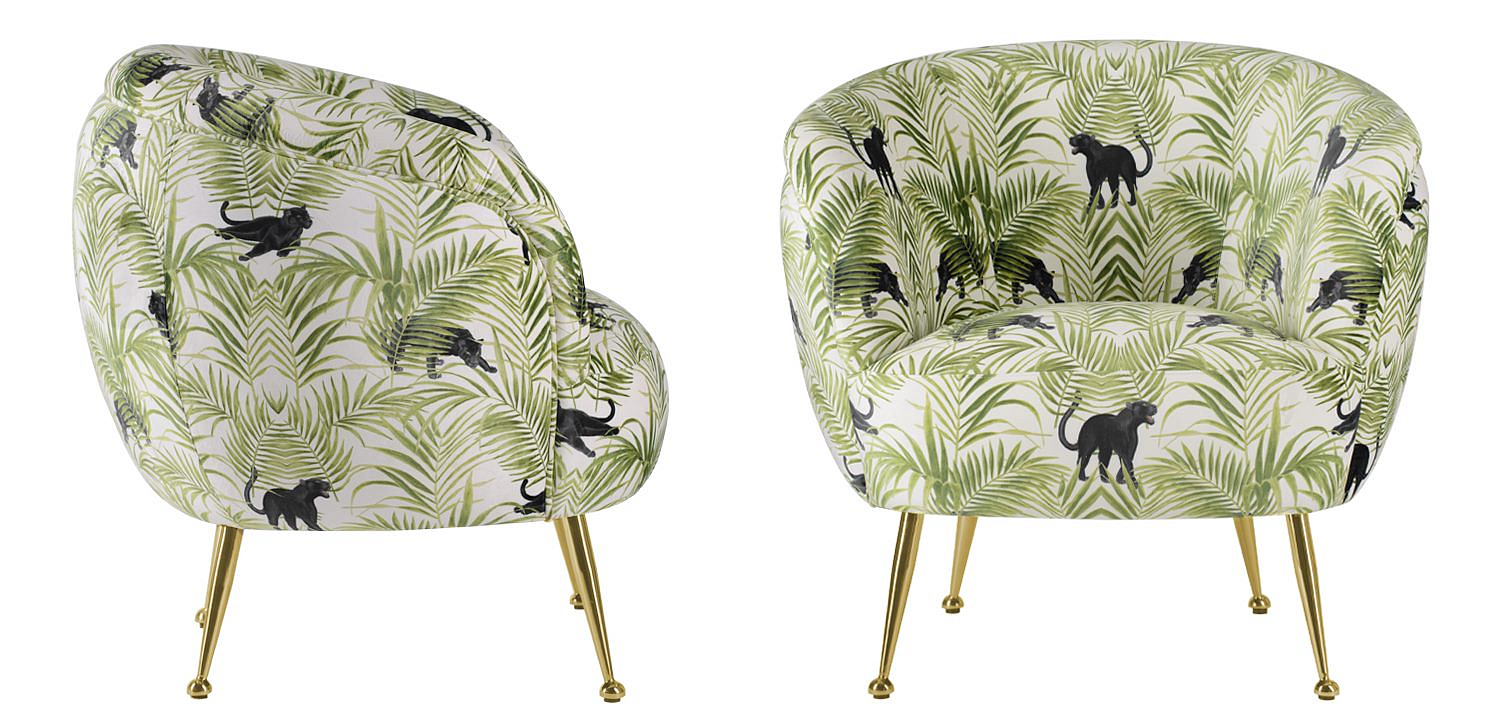 Кресло ARMCHAIR KELLIT Jungle Green Кресло ARMCHAIR KELLIT Jungle Green - Loft-Concept в Тюмени