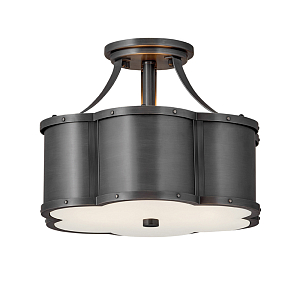 Потолочный светильник с декоративными заклепками Hinkley 