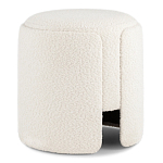 Дизайнерский Пуф Букле Poof Alice White Boucle  варинант исполнения - 1 | Loft Concept в Тюмени