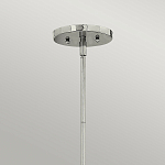 Подвесной светильник с матовым стеклянным коническим плафоном в современном стиле Hinkley варинант исполнения - 3 | Loft Concept в Тюмени