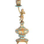 Фарфоровый подсвечник Ангел во главе Voki варинант исполнения - 1 | Loft Concept в Тюмени