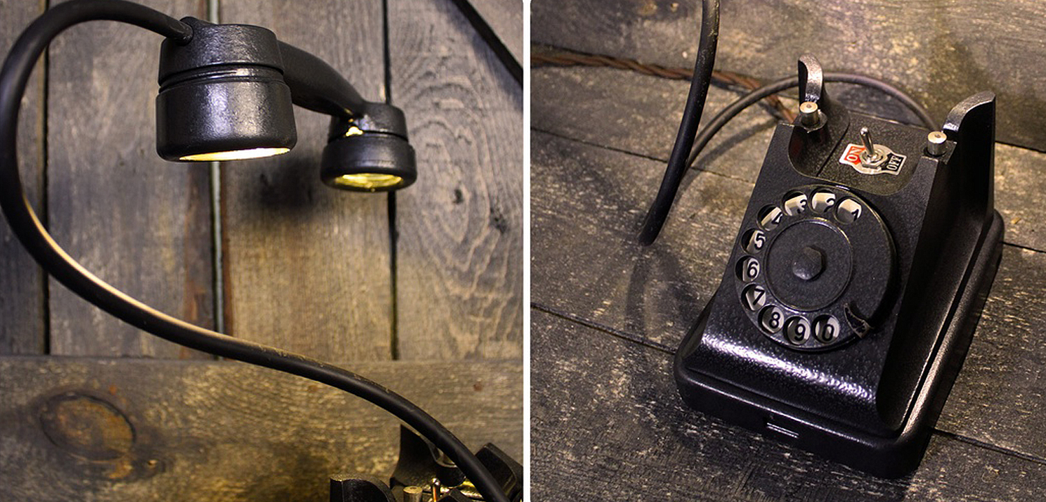 Настольная лампа Soviet Telephone I Настольная лампа Soviet Telephone I - Loft-Concept в Тюмени