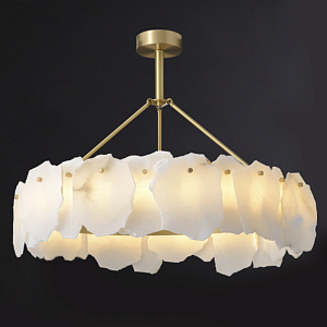 Люстра Lucretia Marble Round Chandelier