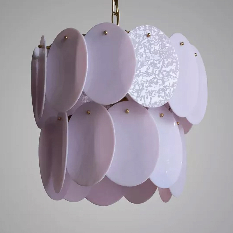 Люстра Pink Sunset Розовый Золотой Люстра Pink Sunset Розовый Золотой в Тюмени | Loft Concept