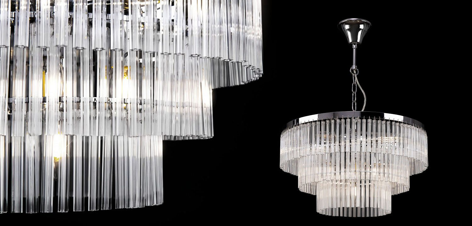 Люстра Olimpa Chandelier chrome 47 Люстра Olimpa Chandelier chrome 47 - Loft-Concept в Тюмени