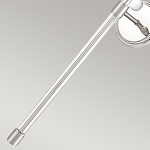 Бра с белым абажуром в форме конуса и прозрачным декоративным кольцом Quoizel варинант исполнения - 7 | Loft Concept в Тюмени