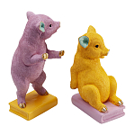 Держатель для книг Multicolored Piglet Bookends варинант исполнения - 2 | Loft Concept в Тюмени