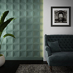 Гипсовая 3D Панель M-23 варинант исполнения - 1 | Loft Concept в Тюмени