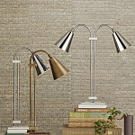 Настольная лампа c двумя поворотными плафонами TwoDirections варинант исполнения - 5 | Loft Concept в Тюмени