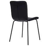 Стул черный с обивкой из велюра Black Archie Chair варинант исполнения - 3 | Loft Concept в Тюмени