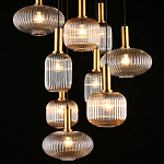 Люстра подвесная Karmelitta Smoky Black варинант исполнения - 1 | Loft Concept в Тюмени