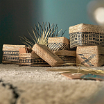 Корзина с крышкой Taji Wicker Basket варинант исполнения - 3 | Loft Concept в Тюмени