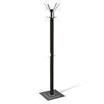 Вешалка с квадратным основанием и 4-мя металлическими крючками Industrial Metal Rust варинант исполнения - 1 | Loft Concept в Тюмени