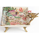 Блюдо фарфоровое Поле цветов Terra варинант исполнения - 3 | Loft Concept в Тюмени