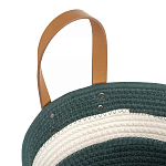 Корзина для хранения с ручками Interlacement Green  варинант исполнения - 2 | Loft Concept в Тюмени