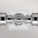 Бра для ванных комнат горизонтальное с двумя матовыми стеклянными цилиндическими плафонами Feiss варинант исполнения - 2 | Loft Concept в Тюмени