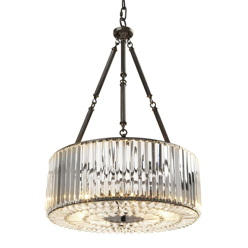 Люстра Chandelier Infinity Bronze Темная бронза Прозрачный (Transparent) Люстра Chandelier Infinity Bronze Темная бронза Прозрачный (Transparent) в Тюмени | Loft Concept