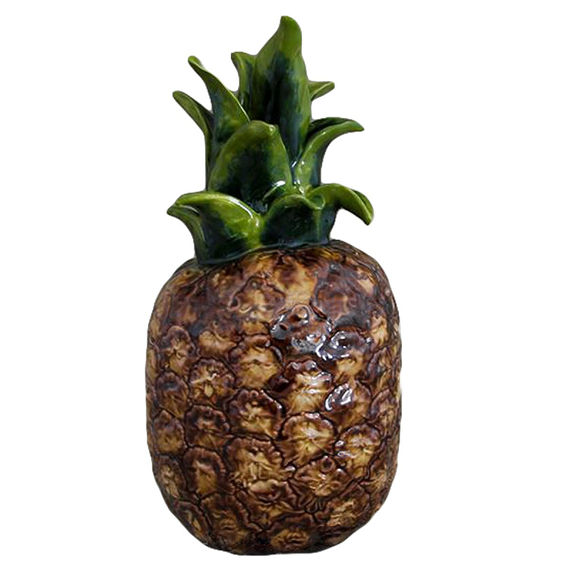 Статуэтка Porcelain Pineapple Коричневый Статуэтка Porcelain Pineapple Коричневый в Тюмени | Loft Concept