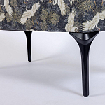 Банкетка с принтом из журавлей Crane варинант исполнения - 4 | Loft Concept в Тюмени