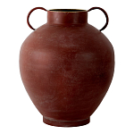 Ваза бордовая с 2-мя фактурными ручками Vase Burgundy Glaze варинант исполнения - 1 | Loft Concept в Тюмени