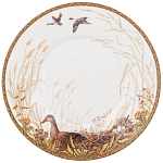 Чайная пара из фарфора с изображением утки и лисы 300 мл Hunting Porcelain Collection варинант исполнения - 2 | Loft Concept в Тюмени