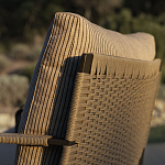 Дизайнерское уличное кресло на металлическом каркасе PHOENIX Armchair варинант исполнения - 9 | Loft Concept в Тюмени