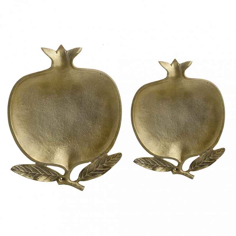 Набор подносов Pomegranate Золотой Набор подносов Pomegranate Золотой в Тюмени | Loft Concept